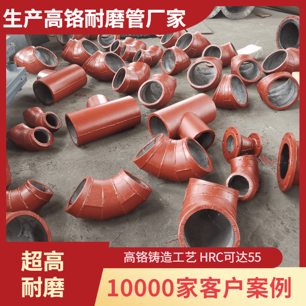 江蘇生產高鉻耐磨管廠家