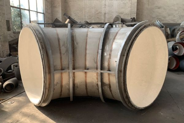 電廠專用陶瓷耐磨彎頭