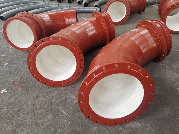 DN400氧化鋁陶瓷耐磨管