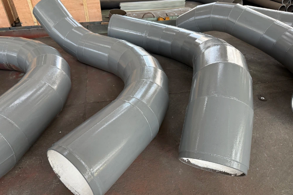 耐磨彎頭的外部背弧麵耐磨