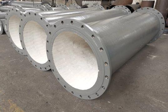 冷渣機負壓吸塵管內襯陶瓷貼片