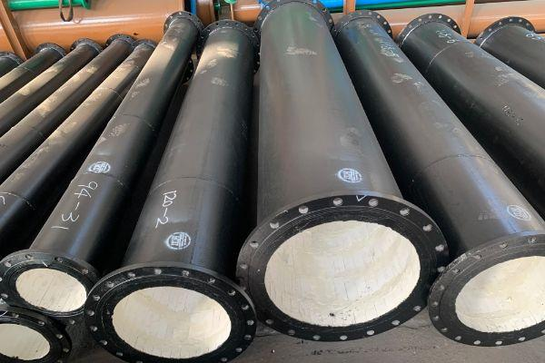 幹熄焦除塵內襯陶瓷耐磨管